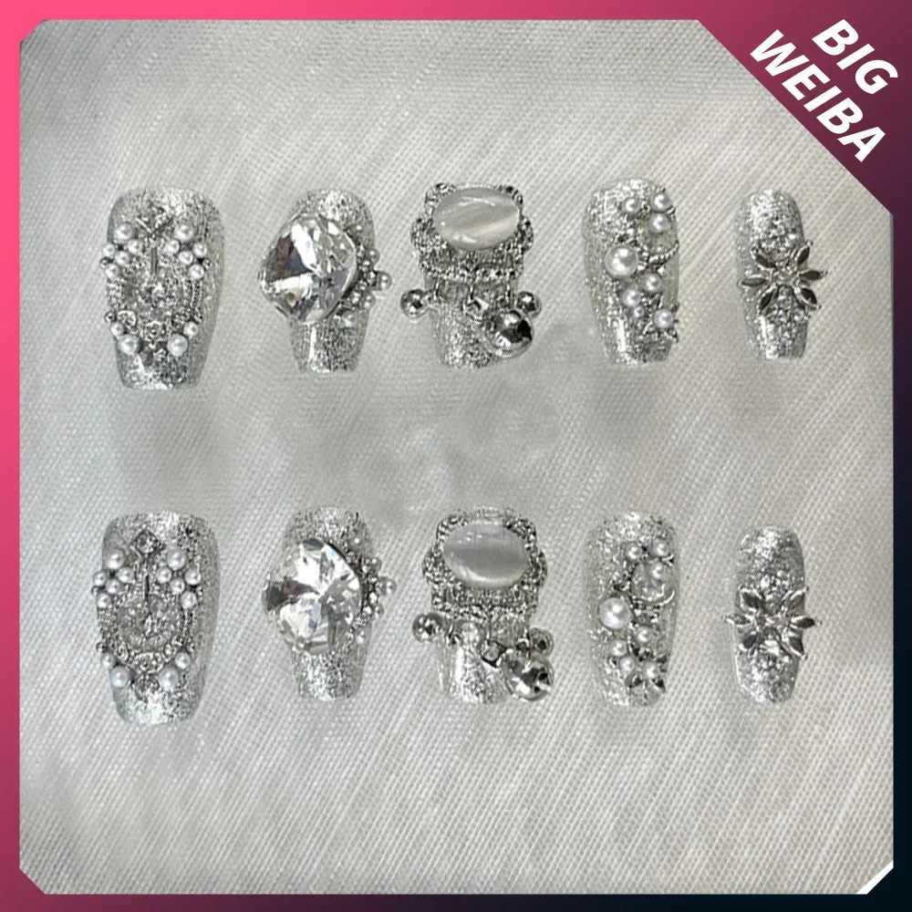 10Pcs Diy Luxury Court Shiny C - Nail Art Xs 评论和价格