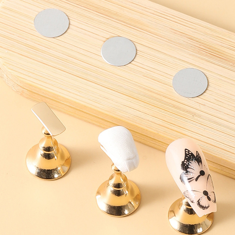 5/10Pcs Nail Holder False Nail - Nail Art Navy 评论和价格