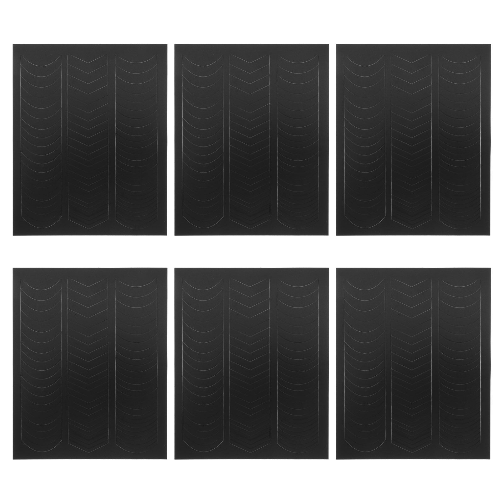 6Sheets French Tip Nail Sticke - Nail Art Simple Elegant 评论和价格