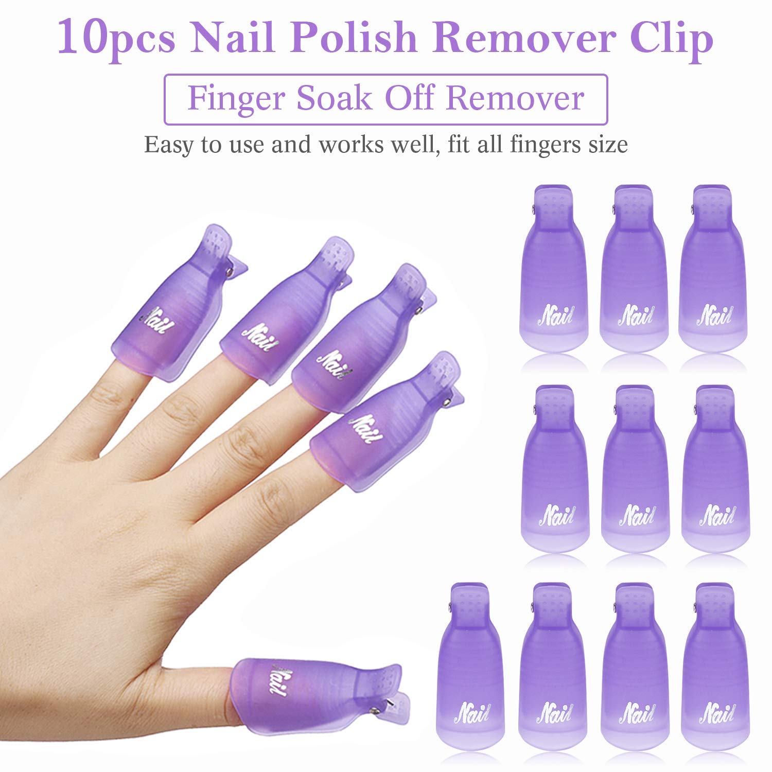 LULAA 10Pcs/16Pcs Plastic Acry - Nail Art Halal 评论和价格