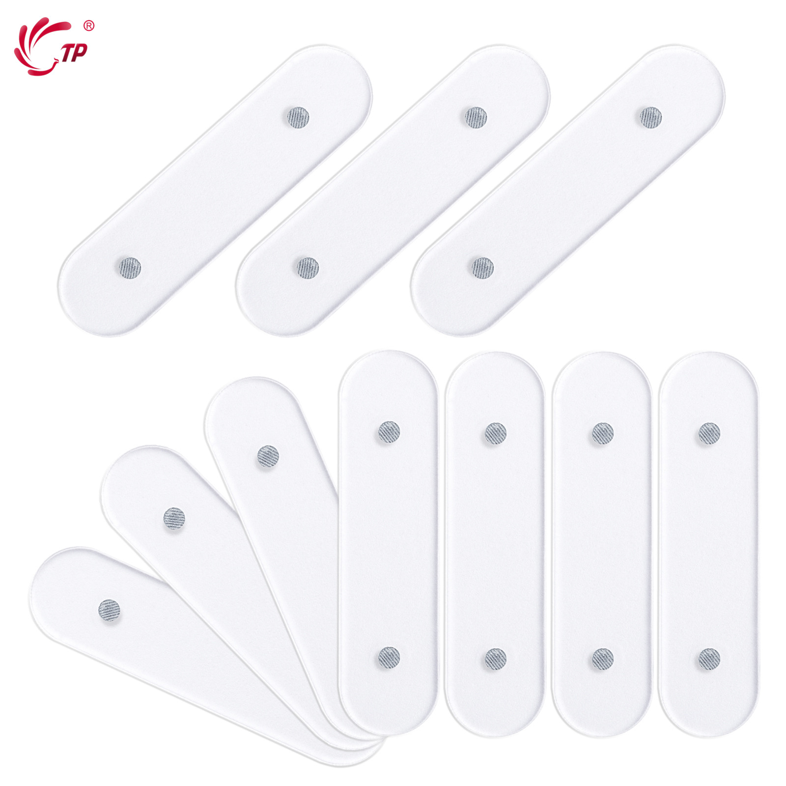 TP 10PCS Nail Display Strips N - Nail Art Navy 评论和价格