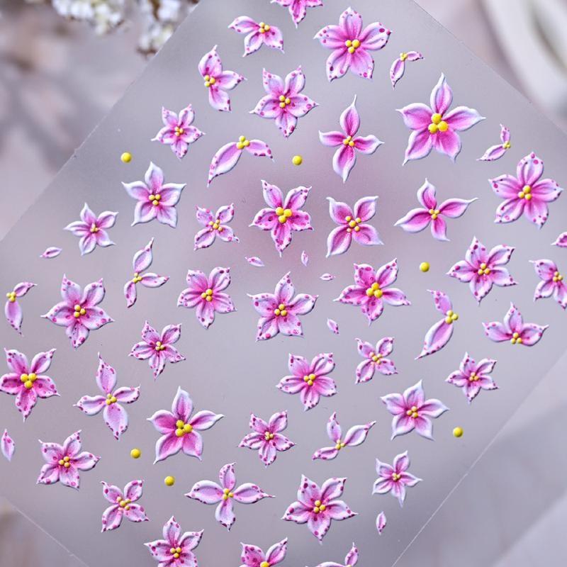 【HBA】5D Relief Ombre Pink Five - Nail Art Ombre Pink 评论和价格