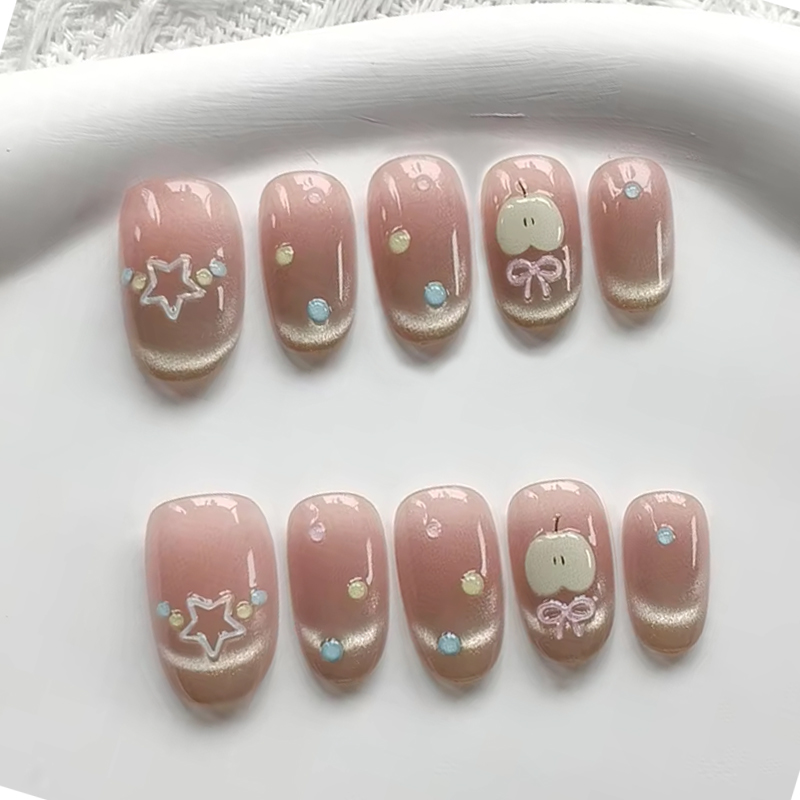 10Pcs Apple Stars New Style of - Nail Art Xs 评论和价格