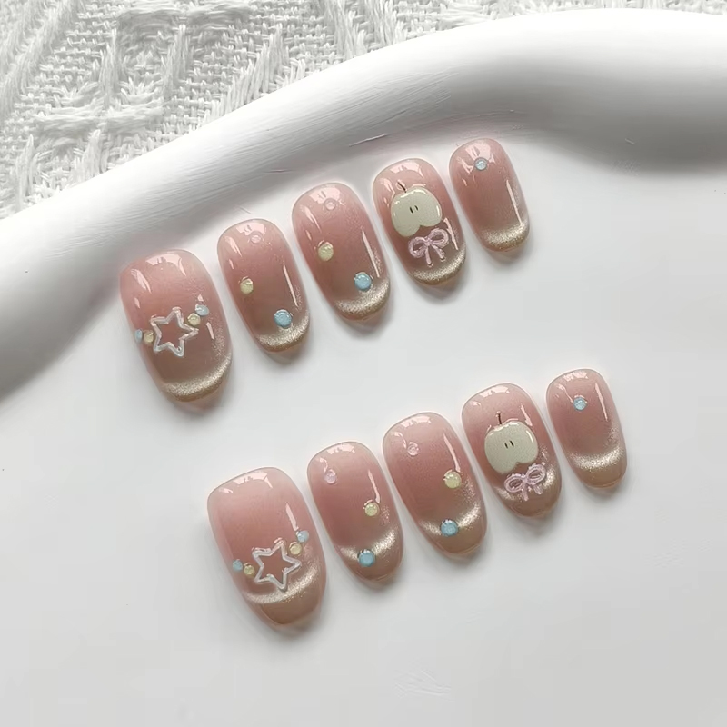 10Pcs Apple Stars New Style of - Nail Art Xs 评论和价格
