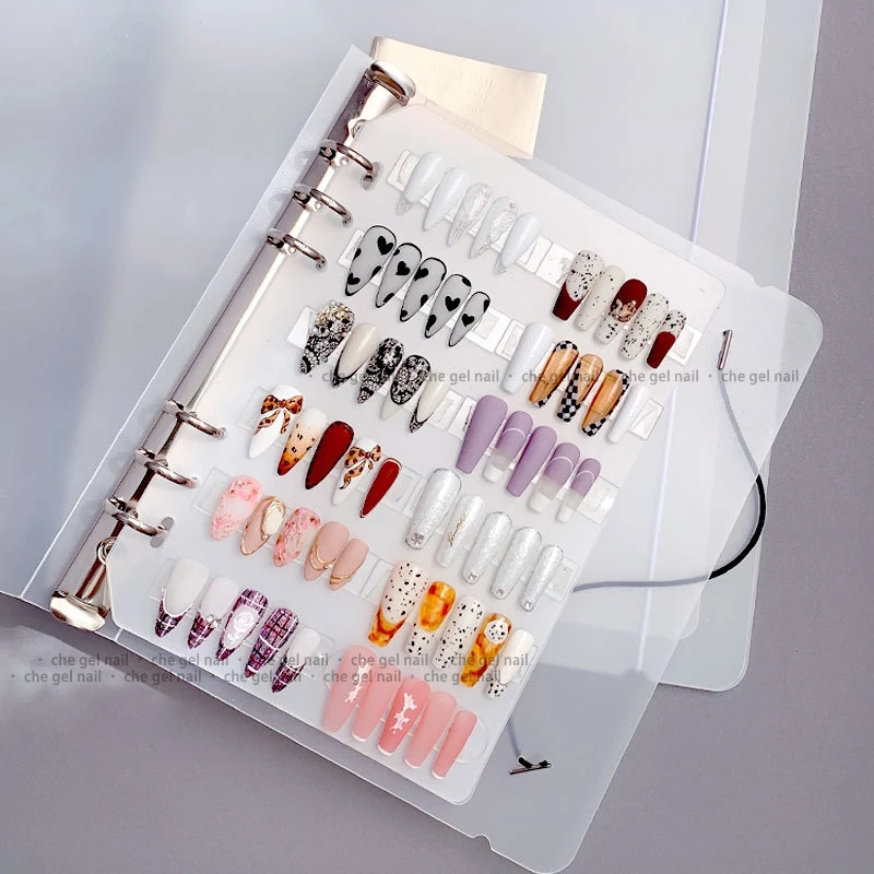 Nail Tips Art Display Storage  - Nail Art Navy 评论和价格