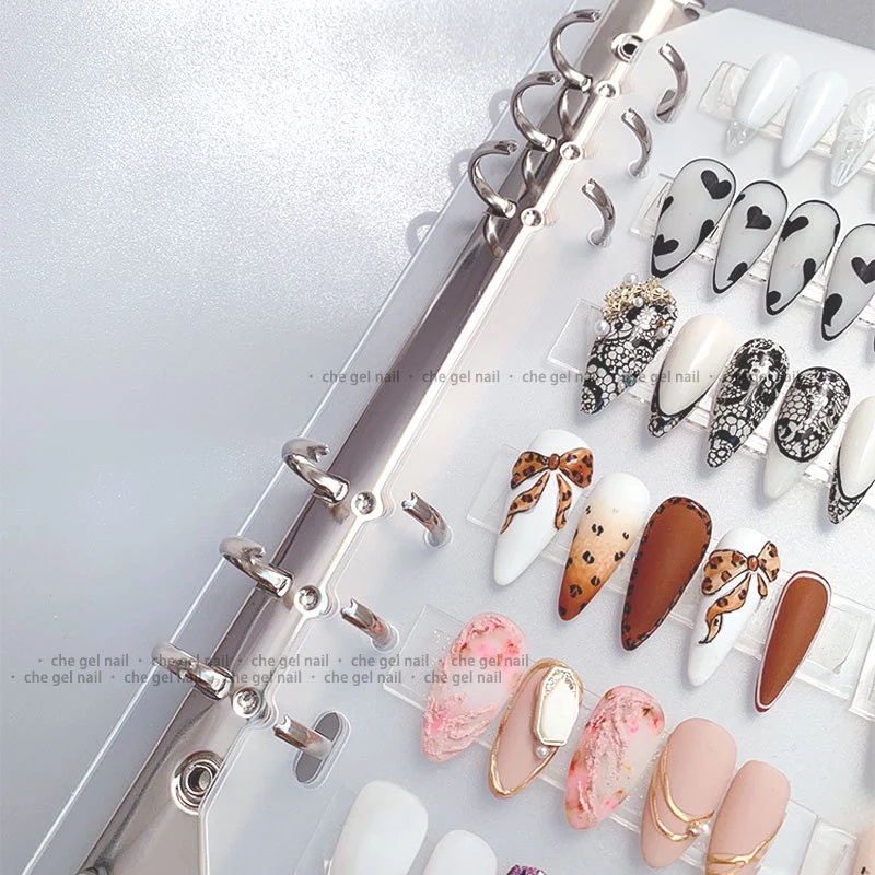 Nail Tips Art Display Storage  - Nail Art Navy 评论和价格