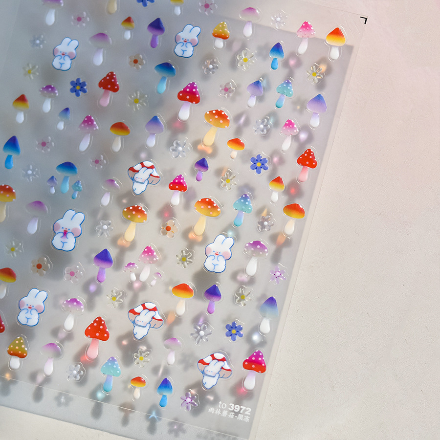 1Pcs 5D Kawaii Nail Stickers C - Nail Art Zelda 评论和价格