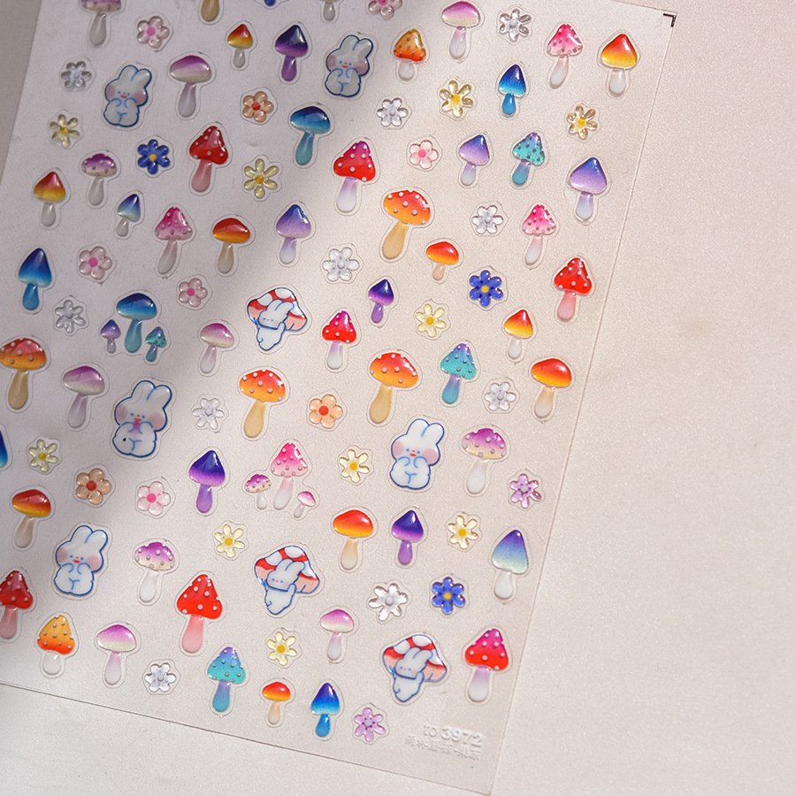 1Pcs 5D Kawaii Nail Stickers C - Nail Art Zelda 评论和价格