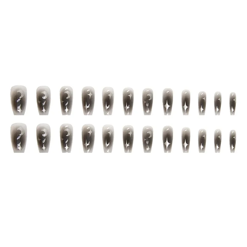 24Pcs/Set Dark Spice Wearable  - Nail Art Love 评论和价格