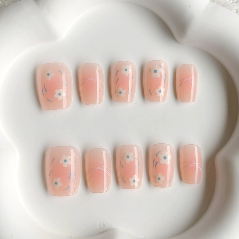 10Pcs Women Spring Fresh and D - Nail Art Xs 评论和价格
