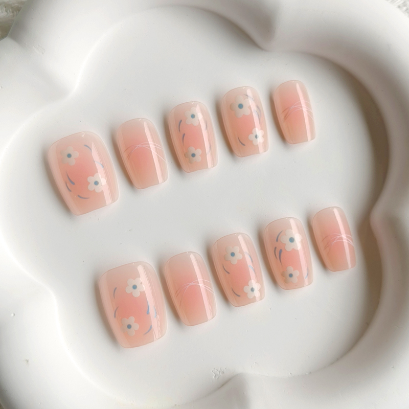 10Pcs Women Spring Fresh and D - Nail Art Xs 评论和价格