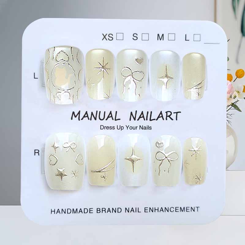 10 Pcs Dreamy Cat with Love Bo - Nail Art Love 评论和价格
