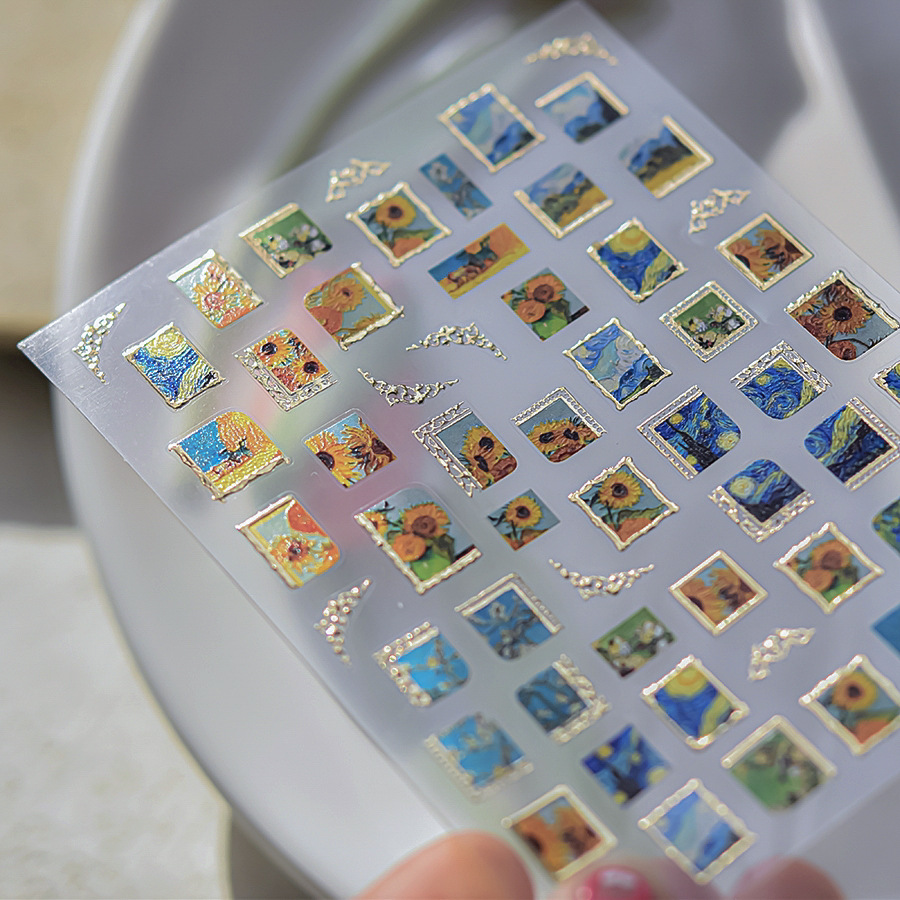 Retro Oil Painting Hot Stampin - Nail Art Zelda 评论和价格
