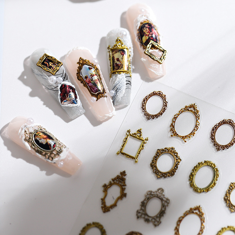 5D metallic gloss nail sticker - Nail Art Zelda 评论和价格