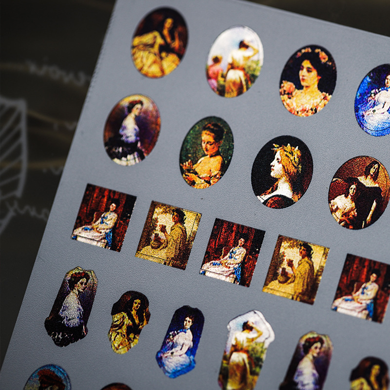 5D metallic gloss nail sticker - Nail Art Zelda 评论和价格