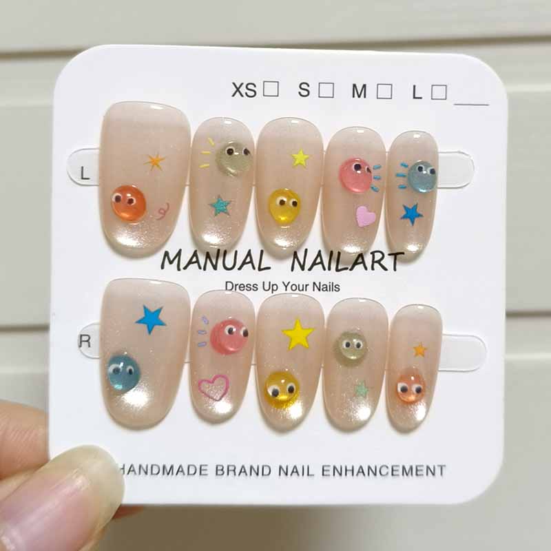 10Pcs French Style New Cute 3D - Nail Art Xs 评论和价格