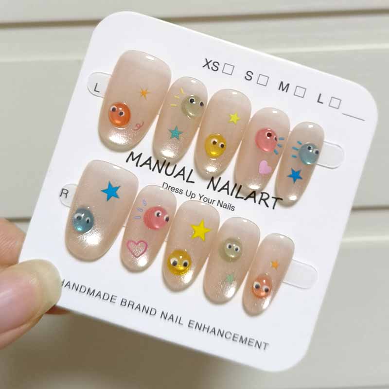 10Pcs French Style New Cute 3D - Nail Art Xs 评论和价格