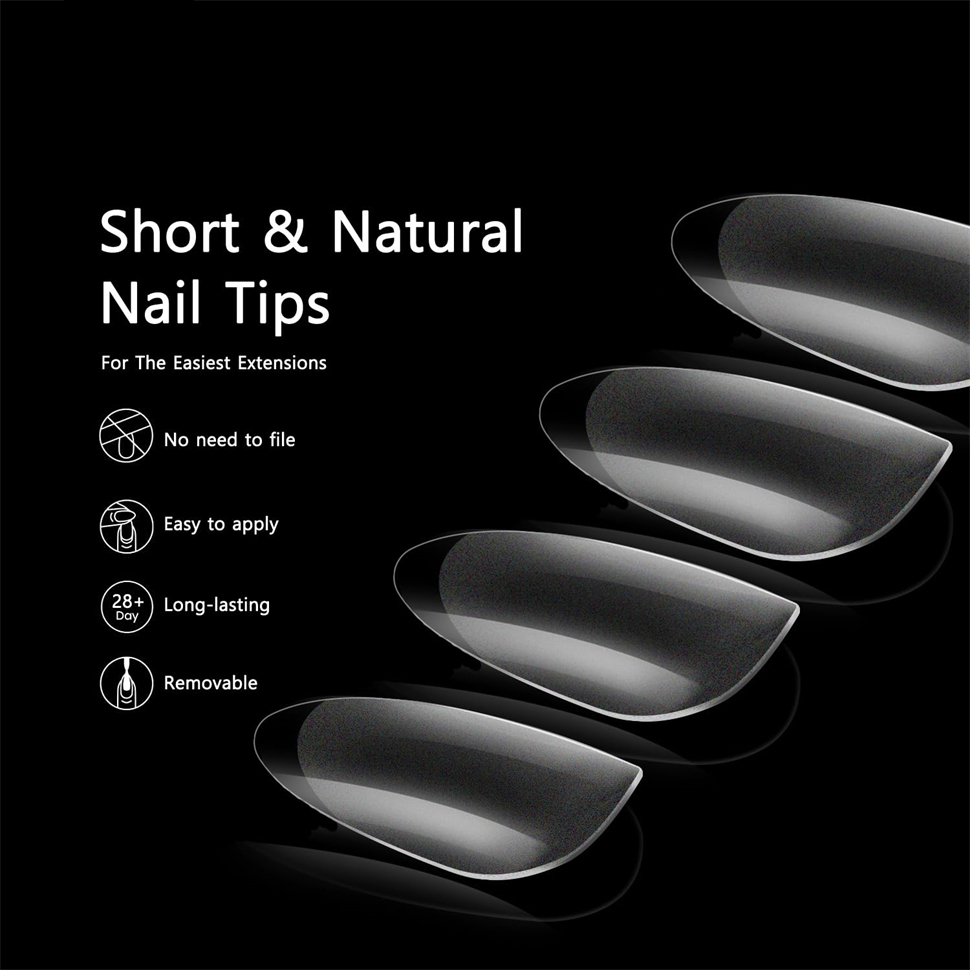 600 PCS Soft Gel X Nail Tips S - Nail Art Xs 评论和价格