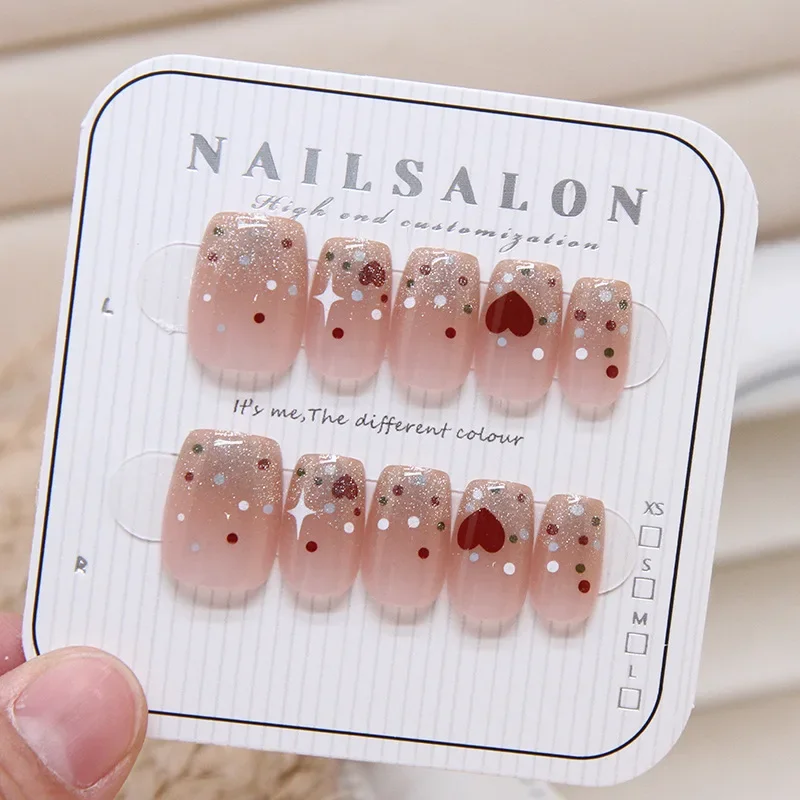 10Pcs Women Cats Eye Handmade  - Nail Art Xs 评论和价格