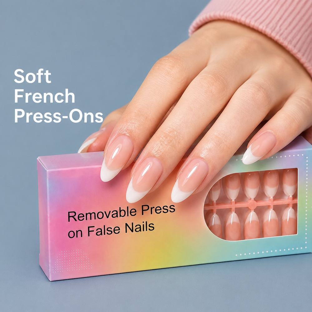 150Pcs Ins Trendy French Ombre - Nail Art Ombre Pink 评论和价格