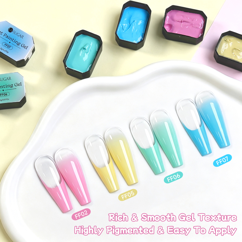 UR SUGAR Pink Pat Painting Gel - Nail Art Ombre Pink 评论和价格