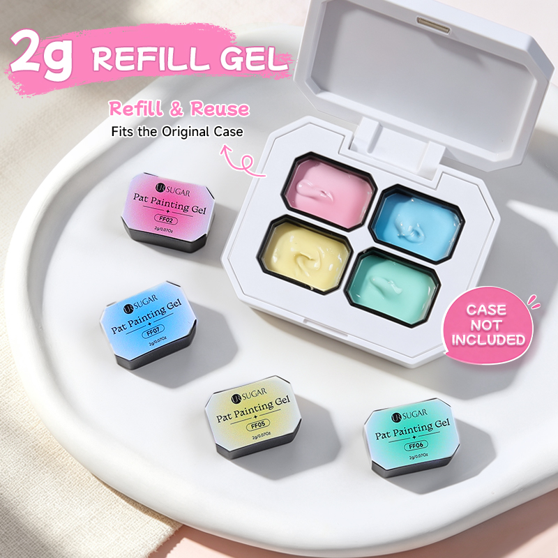 UR SUGAR Pink Pat Painting Gel - Nail Art Ombre Pink 评论和价格