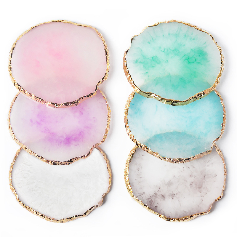 Resin Agate Stone Nail Art Pal - Nail Art Navy 评论和价格