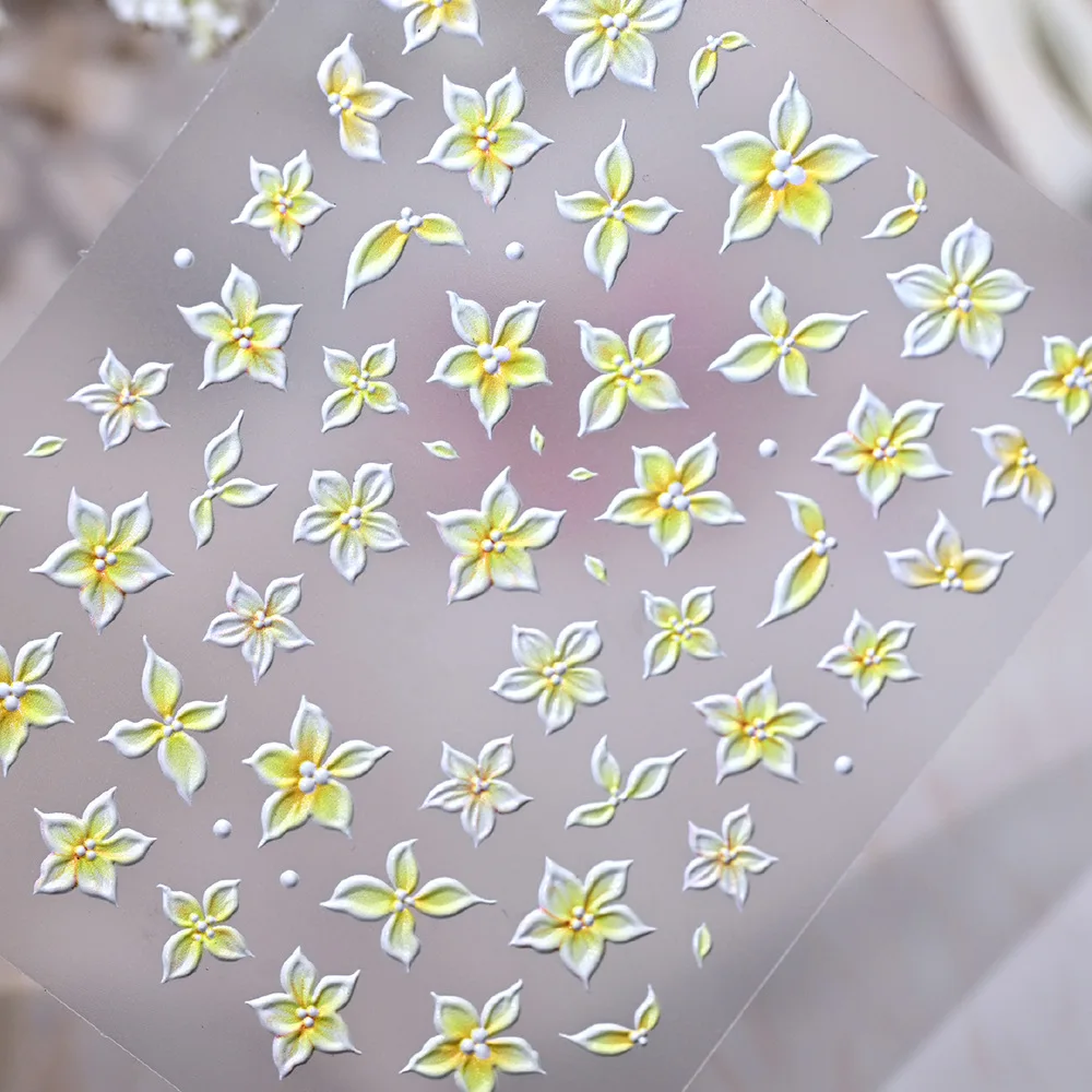 Cute Soft Lily Flower Nail Dec - Nail Art Ombre Pink 评论和价格
